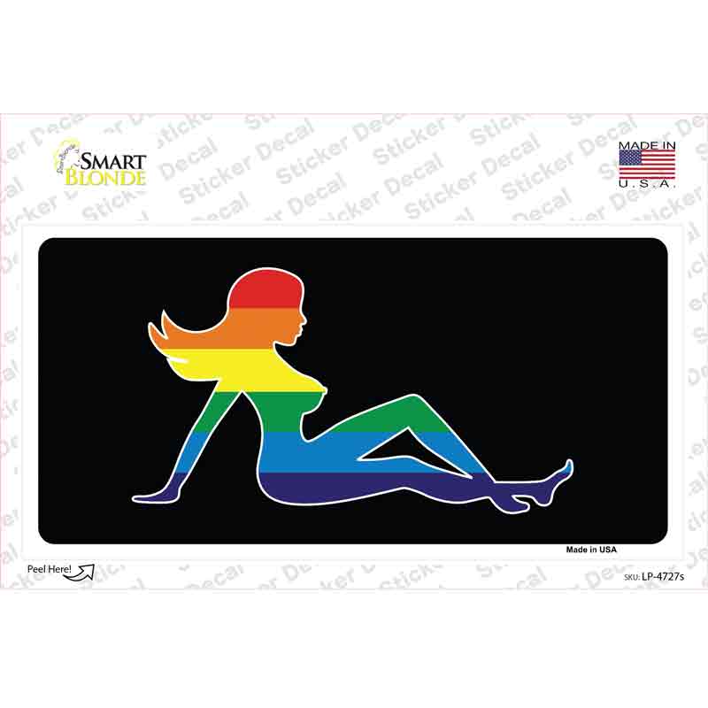 Mud Flap Girl Novelty Sticker Decal