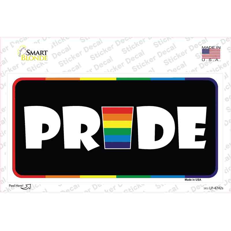 Pride Novelty Sticker Decal