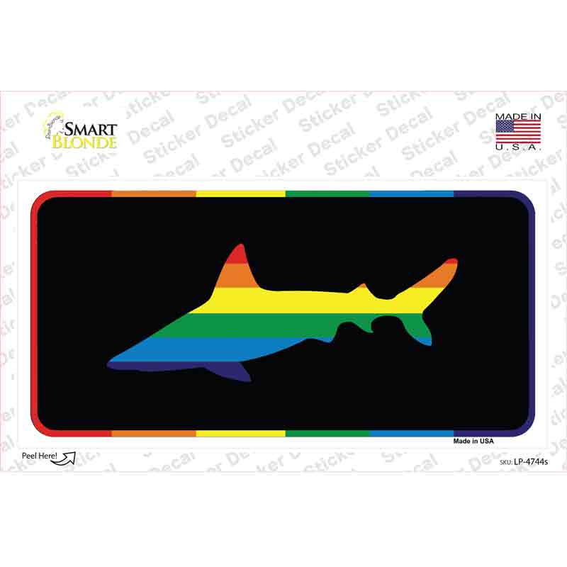 Shark Novelty Sticker Decal
