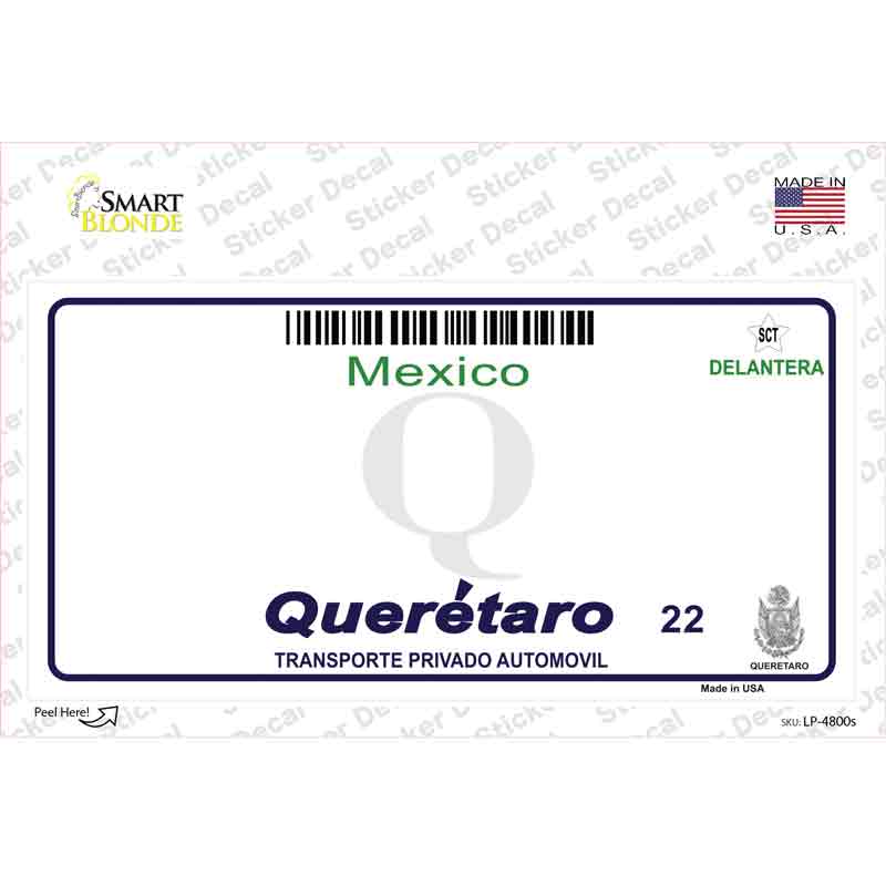 Queretaro Mexico Novelty Sticker Decal