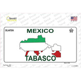 Tabasco Mexico Novelty Sticker Decal