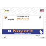 Nayarit Mexico Novelty Sticker Decal