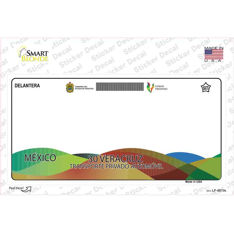 Veracruz Mexico Novelty Sticker Decal