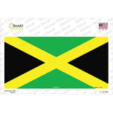 Jamaica Flag Novelty Sticker Decal
