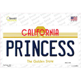 Princess California Novelty Sticker Decal