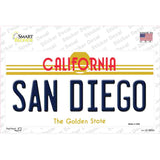 San Diego California Novelty Sticker Decal