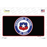 Federacion De Futbol De Chili Flag Novelty Sticker Decal