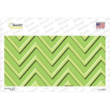 Lime Green Lighter Lime Green Chevron Novelty Sticker Decal