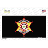 PA Constable Star Novelty Sticker Decal