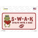 S.W.A.K. Valentine Frog Novelty Sticker Decal