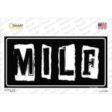 M.I.L.F Black Novelty Sticker Decal