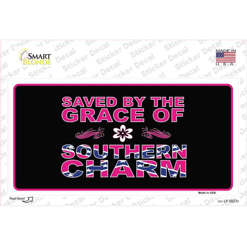 Southern Charm Novelty Sticker Decal