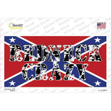 Redneck Crazy Novelty Sticker Decal