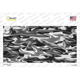 Grey Camouflage Novelty Sticker Decal