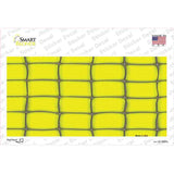 Web Yellow Novelty Sticker Decal