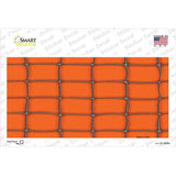 Web Orange Novelty Sticker Decal