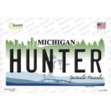 Hunter Michigan State Novelty Sticker Decal