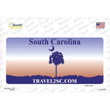 South Carolina State Novelty Sticker Decal