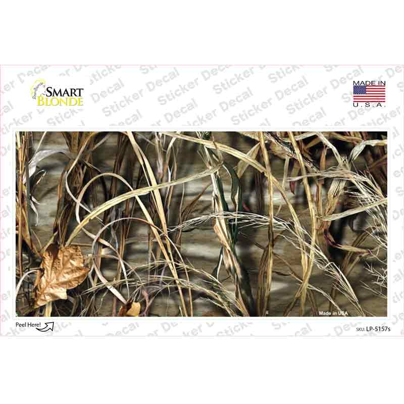 Camo Sticks Novelty Sticker Decal