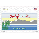 California Lake Tahoe State Blank Novelty Sticker Decal