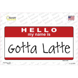 Gotta Latte Novelty Sticker Decal