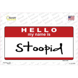 Stoopid Novelty Sticker Decal
