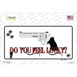 Do You Feel Lucky Novelty Sticker Decal