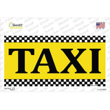 Taxi Novelty Sticker Decal