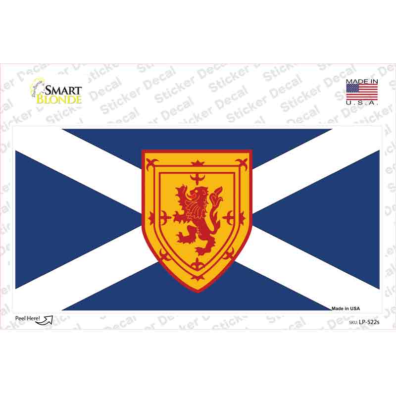 Scotland St Andrews Flag Novelty Sticker Decal