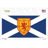 Scotland St Andrews Flag Novelty Sticker Decal