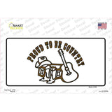 Proud to Be Country Novelty Sticker Decal