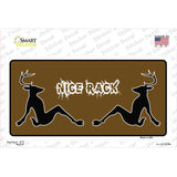 Nice Rack Novelty Sticker Decal