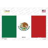 Plain Mexico Flag Novelty Sticker Decal