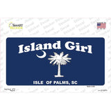 Island Girl Novelty Sticker Decal