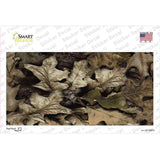 Fallen Leaves Camo Novelty Sticker Decal
