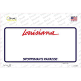 Louisiana Sportsman Blank Novelty Sticker Decal