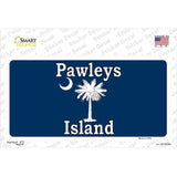 Pawleys Island Blue Novelty Sticker Decal