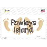 Pawleys Island Foots Novelty Sticker Decal