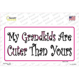 My Grandkids Are Cuter Novelty Sticker Decal