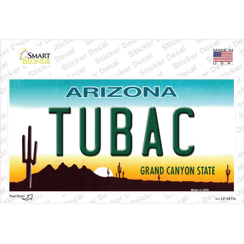 Tubac Arizona Novelty Sticker Decal