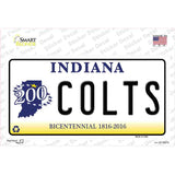 Colts Indiana State Novelty Sticker Decal