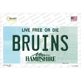 Bruins New Hampshire Novelty Sticker Decal