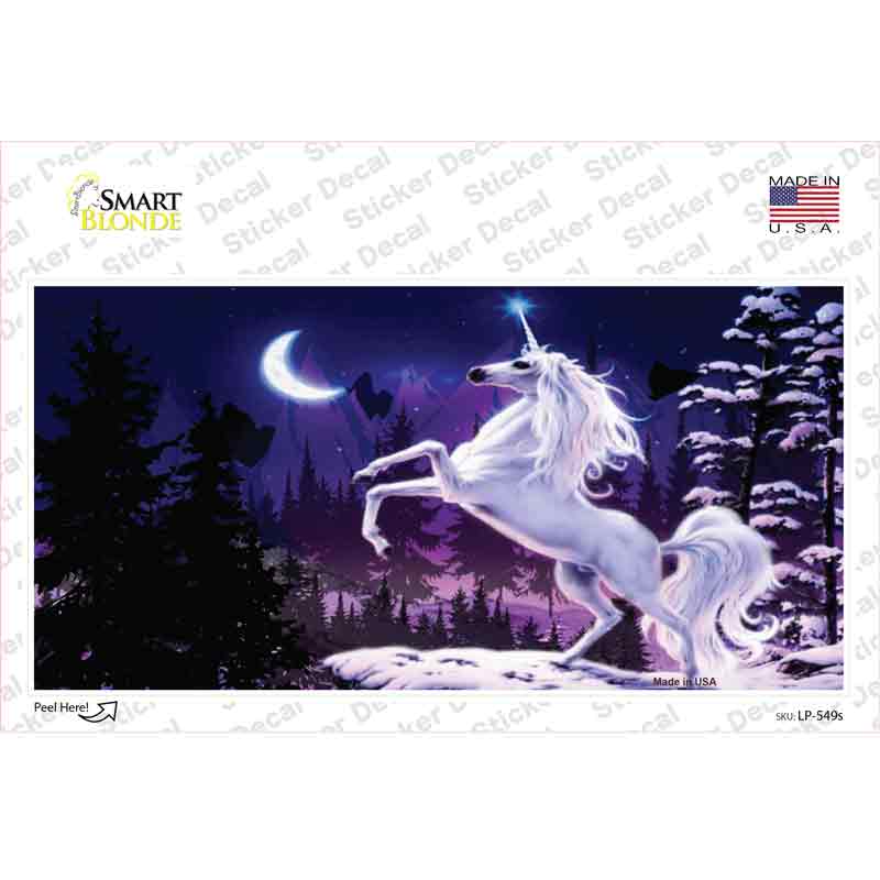 Unicorn Novelty Sticker Decal