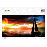 Sailboat Novelty Sticker Decal