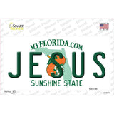 Jesus Florida Novelty Sticker Decal