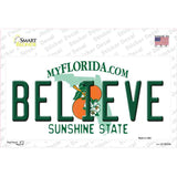 Believe Florida Novelty Sticker Decal