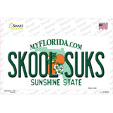 Skool Suks Florida Novelty Sticker Decal