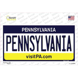 Pennsylvania State Novelty Sticker Decal