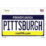 Pittsburgh Pennsylvania State Novelty Sticker Decal