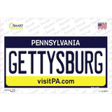 Gettysburg Pennsylvania State Novelty Sticker Decal